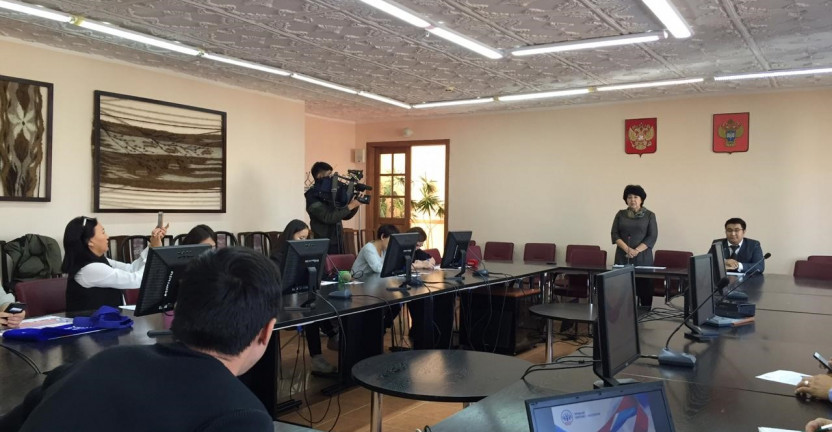 Пресс-конференция руководителя Саха(Якутия)стата с представителями СМИ, посвященная предстоящей пробной переписи населения