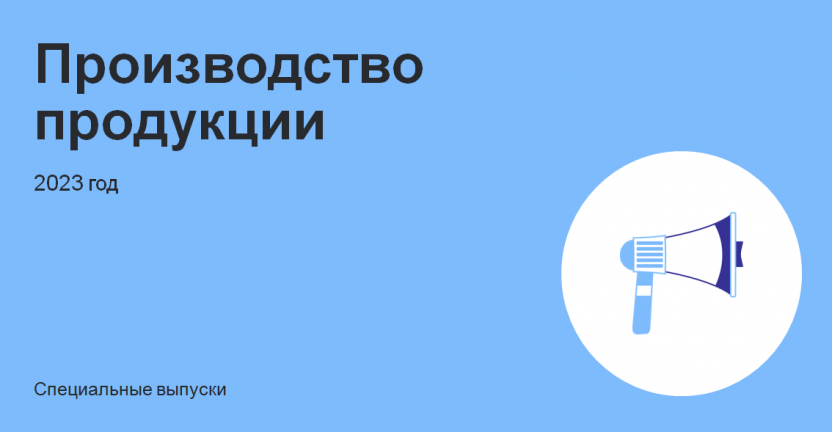 Производство продукции за 2023 год