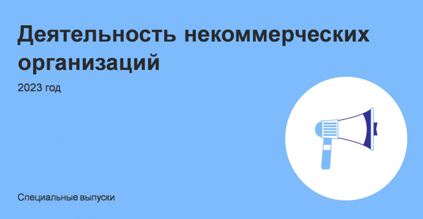 Деятельность некоммерческих организаций за 2023